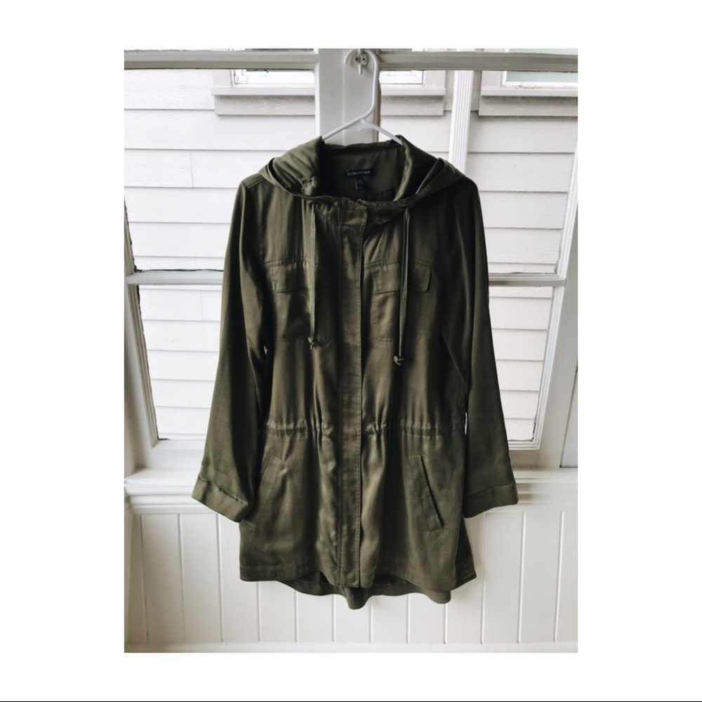 Eileen Fisher Tencel Military Jacket